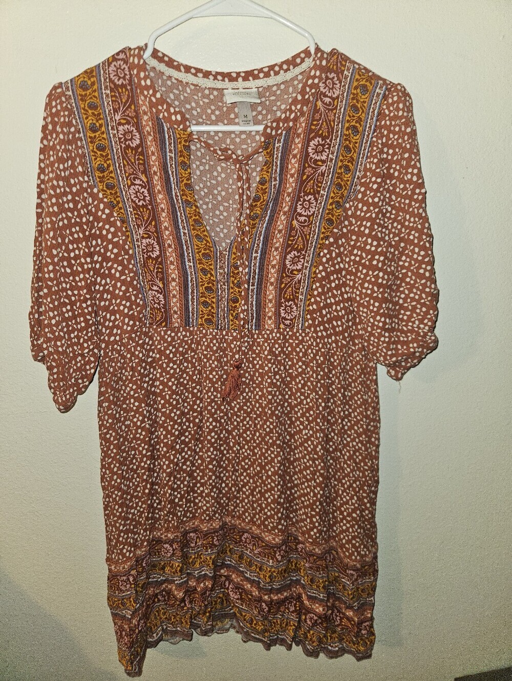 Knox Rose Womans Short Sleeve Dress Size M - Picture 2 of 11